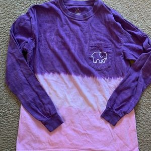 Ivory Ella ombré long sleeve tee size M